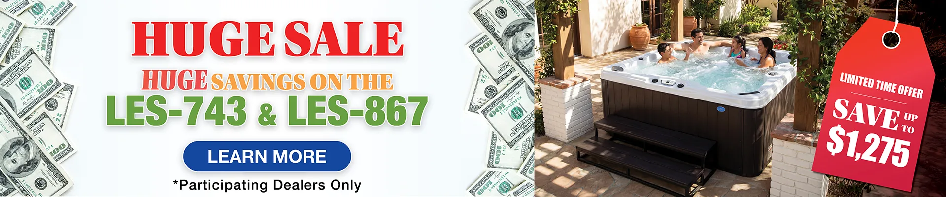 Calspas hot tub being used in a family setting - North Las Vegas